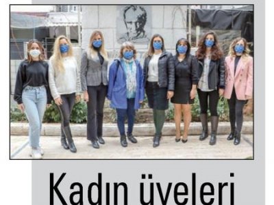 KADIN ÜYELERİ İÇİN FİDAN DİKTİ (İLERİ-09.03.2021)