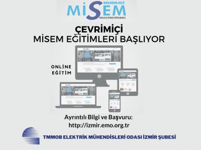 ÇEVRİMİÇİ MİSEM EĞİTİMLERİ <B>NİSAN 2021 PROGRAMI</B>
