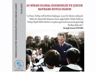 23 NİSAN ULUSAL EGEMENLİK VE ÇOCUK BAYRAMI KUTLU OLSUN