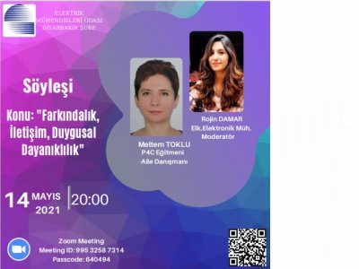 FARKINDALIK, İLETİŞİM, DUYGUSAL DAYANIKLILIK KONULU SÖYLEŞİ DÜZENLENDİ.