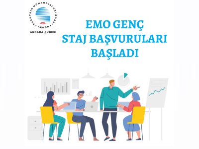 EMO GENÇ STAJ BAŞVURULARI BAŞLADI