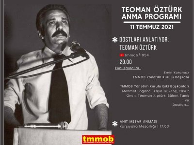 TEOMAN ÖZTÜRK ANMASI