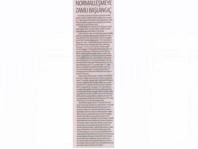 `NORMALLEŞMEYE ZAMLI BAŞLANGIÇ` ŞEHİR GAZETESİ 02.07.2021