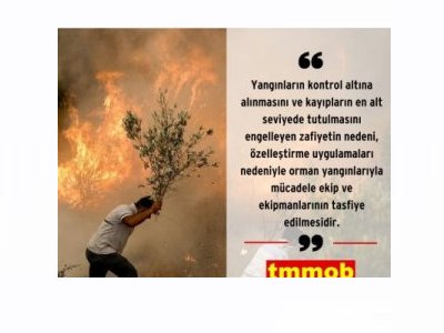 GELECEĞİMİZ YANIYOR, ORMAN YANGINLARINA ENGEL OLALIM!