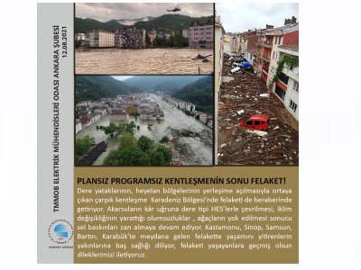 PLÂNSIZ PROGRAMSIZ KENTLEŞMENİN SONU FELAKET!