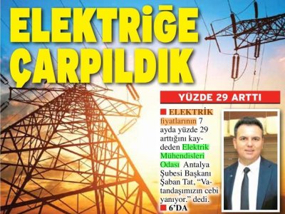 ELEKTRİĞE ÇARPILDIK (ANTALYA KÖRFEZ - 25.08.2021)