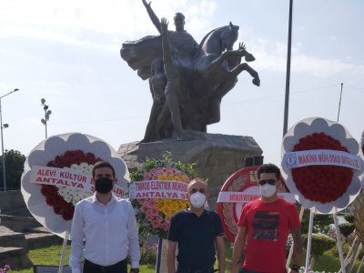 30 AĞUSTOS ZAFER BAYRAMI ÇELENK SUNMA TÖRENİ`NE KATILIM SAĞLANDI