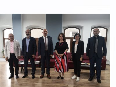 ORTAHİSAR BELEDİYE`SİNDEN ZİYARET