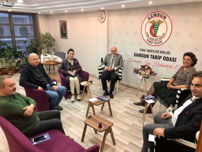 SAMSUN TABİP ODASI ZİYARET EDİLDİ