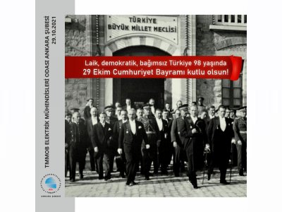 29 EKİM CUMHURİYET BAYRAMI KUTLU OLSUN!