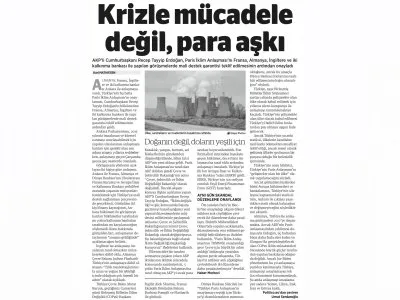 KRİZLE MÜCADELE DEĞİL, PARA AŞKI (KARL MATHİESEN- BİRGÜN)