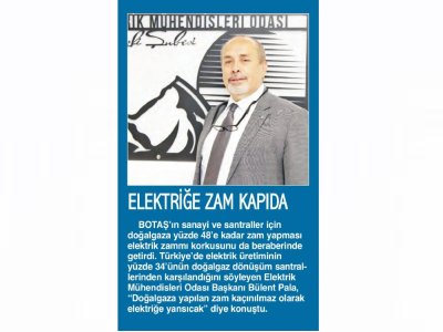 ELEKTRİĞE ZAM KAPIDA (9 EYLÜL İZMİR)