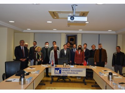 ANTALYA ŞUBEMİZ ANTALYA MESLEK ODALARI EŞGÜDÜM KURULU TOPLANTISINA KATILDI
