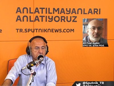 ŞUBE MÜDÜRÜMÜZ ALİ FUAT AYDIN SPUTNİK`TE