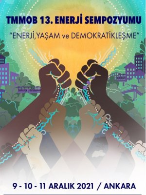 TMMOB 13. ENERJİ SEMPOZYUMU ÇEVRİMİÇİ YAPILACAK