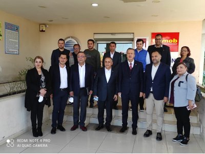 CHP İL YÖNETİMİ TMMOB MERSİN İL KOORDİNASYON KURULUNU ZİYARET ETTİ