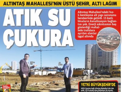 ALTINTAŞ MAHALLESİ`NİN ÜSTÜ ŞEHİR, ALTI LAĞIM (ANTALYA KÖRFEZ - 03.12.2021)