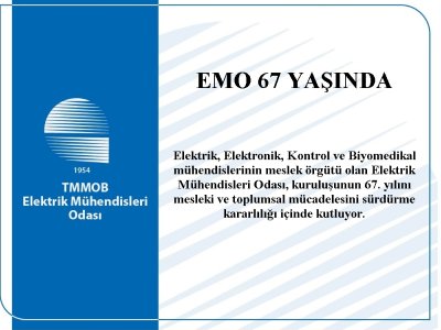 EMO 67 YAŞINDA