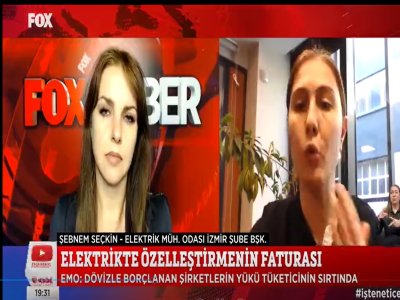 ELEKTRİKTE ÖZELLEŞTİRMENİN FATURASI (FOX TV)