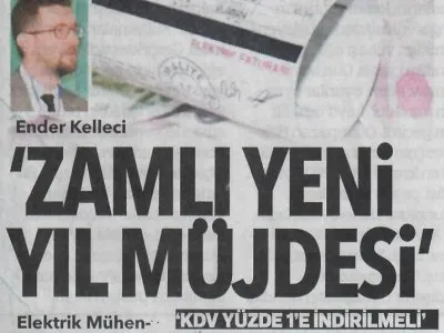 ZAMLI YENİ YIL MÜJDESİ MİLLİ İRADE GAZETESİ 4 OCAK SALI 2022