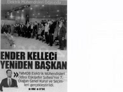 ``ENDER KELLECİ GÜVEN TAZELEDİ``İSTİKBAL GAZETESİ 23 ŞUBAT ÇARŞAMBA 2022