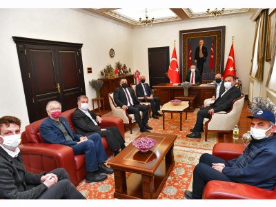 ISPARTA İKK`DAN VALİLİK ZİYARETİ