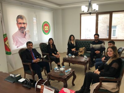 DİYARBAKIR BAROSU`NA TEŞEKKÜR ZİYARETİ..