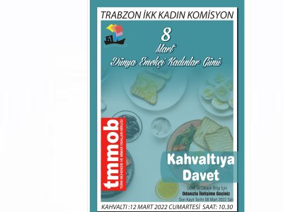 TMMOB İKK KADINLAR GÜNÜ KAHVALTI ETKİNLİĞİ