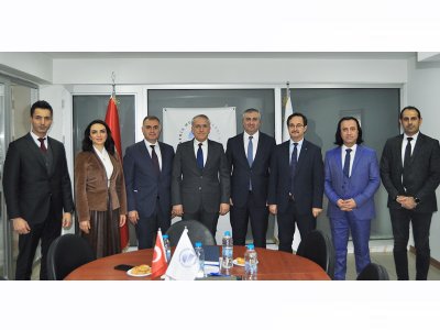 ENERJİ VE TABİİ KAYNAKLAR BAKANLIĞI ÜST DÜZEY BÜROKRATLARI ŞUBEMİZE HAYIRLI OLSUN ZİYARETİNDE BULUNDULAR