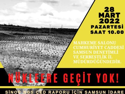 NÜKLEERE KARŞI SAMSUN`DAYIZ!