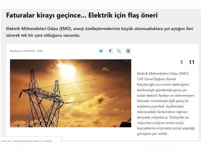 FATURALAR KİRAYI GEÇİNCE... ELEKTRİK İÇİN FLAŞ ÖNERİ (HABERGLOBAL.COM.TR)