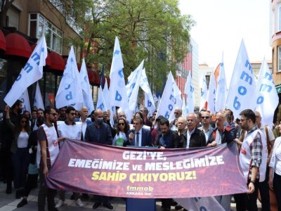 TMMOB ÜLKE ÇAPINDA SOKAĞA ÇIKIYOR