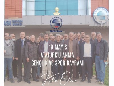 19 MAYIS ATATÜRK`Ü ANMA GENÇLİK VE SPOR BAYRAMIMIZ KUTLU OLSUN
