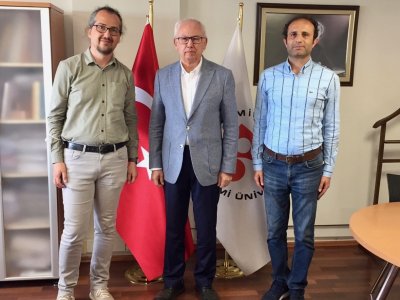İZMİR EKONOMİ ÜNİVERSİTESİ REKTÖRÜ ZİYARETİ