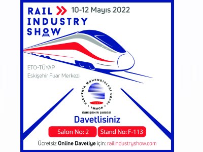 EMO ESKİŞEHİR ŞUBESİ RAIL INDUSTRY SHOW FUARINDA !