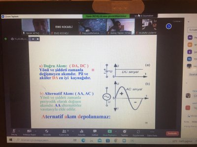 ELEKTRİK SMM EĞİTİMİ ONLİNE DÜZENLENDİ