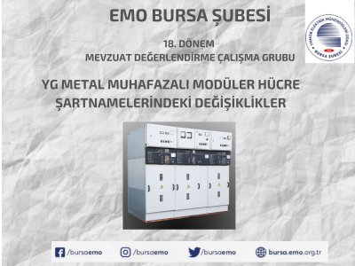YG METAL MUHAFAZALI MODÜLER HÜCRE ŞARTNAMELERİNDEKİ DEĞİŞİKLİKLER