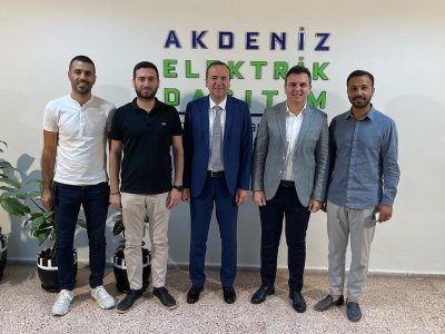 AKDENİZ EDAŞ GENEL MÜDÜRÜ`NE ZİYARET