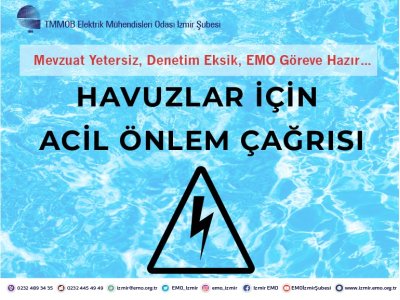 HAVUZLAR İÇİN ACİL ÖNLEM ÇAĞRISI
