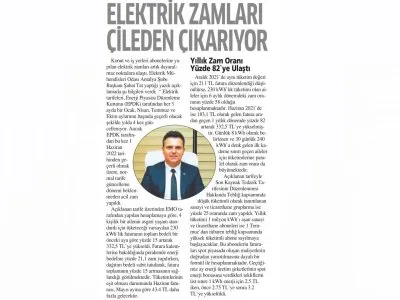 ELEKTRİK ZAMLARI ÇİLEDEN ÇIKARIYOR (ANTALYA`DA TİCARET VE SİYASET-04.06.2022)