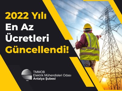 2022 YILI EN AZ ÜCRETLERİ GÜNCELLENDİ!