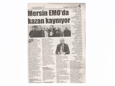 MERSİN EMO DA KAZAN KAYNIYOR