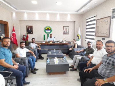 DİYARBAKIR ORGANİZE SANAYİ BÖLGESİ YÖNETİM KURULU BAŞKANI ZİYARET EDİLDİ