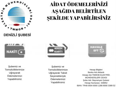 2023 ÜYE AİDATLARI HK