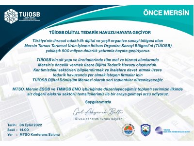 TÜİOSB DİJİTAL TEDARİK HAVUZU HAYATA GEÇİYOR