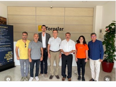 ADANA BÖLGE TOROSLAR EDAŞ DİREKTÖRÜ SAYIN MEHMET KAYACI`YI ZİYARET