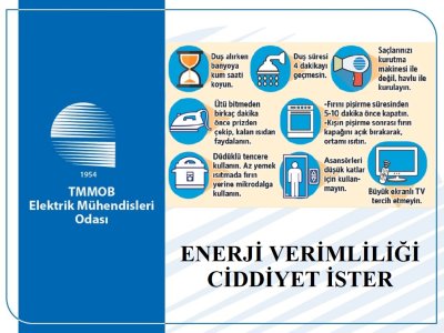 ENERJİ VERİMLİLİĞİ CİDDİYET İSTER