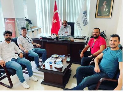 YÖNETİM KURULUMUZA ÜYELERİMİZDEN ZİYARETLER