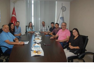YÖNETİM KURULUMUZA TÜİOSB DEN HAYIRLI OLSUN ZİYARETİ