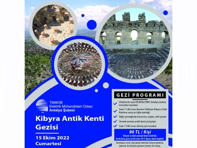 KİBYRA ANTİK KENTİ GEZİSİNDE BULUŞALIM!